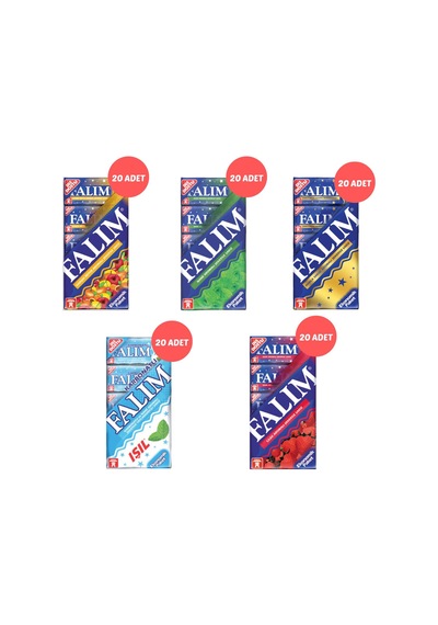 Falım Damla-karışık-nane-çilek-ışıl Aromalı Sakız