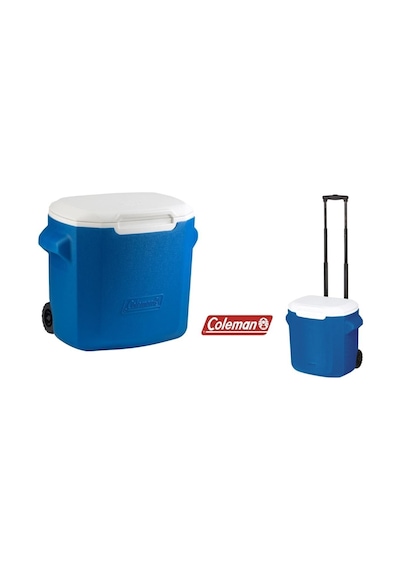 Coleman Performance 28 Qt Tekerlekli Soğutucu Buzluk 26 Lt Mavi/beyaz Mavi - Beyaz