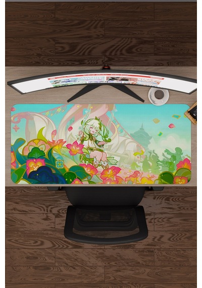 Nahida Genshin Impact Anime Gacha V3 - 90x40 Xxl Gaming Mouse Pad Fare Altlığı
