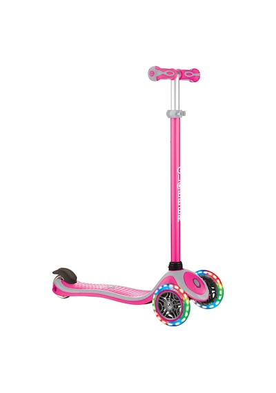 Globber Primo Plus Işıklı Scooter - Pembe Pembe