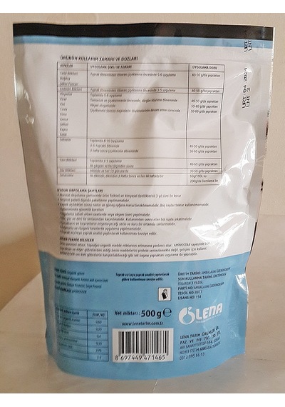 Lena Aminostar 500 G-Organik Gübre-Bitkisel Kökenli Amino Asit
