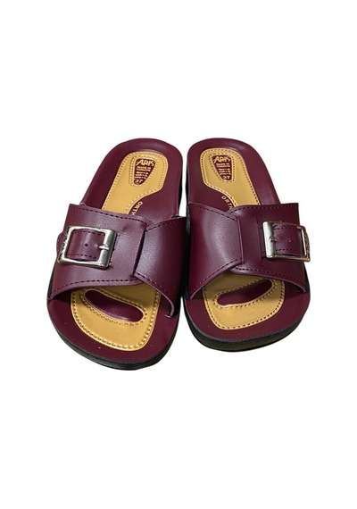 By Aris Kadın Tek Toka Terlik Bordo - 732353067 Bordo