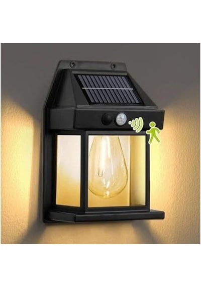 10w Solar Duvar Aydınlatma, Beyaz Işık Hs 4032