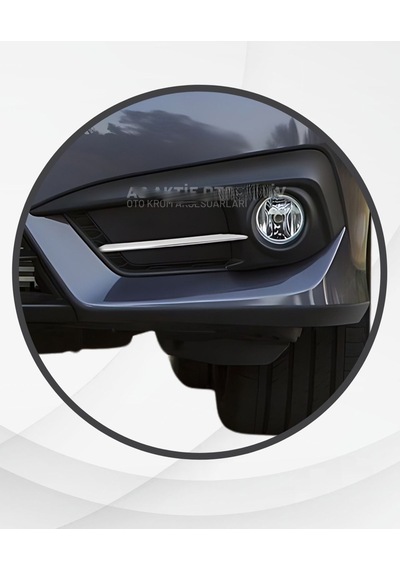 Honda Civic Fc5 2016-2020 Sis Far Çıtası Krom 2 Prç. P.çelik