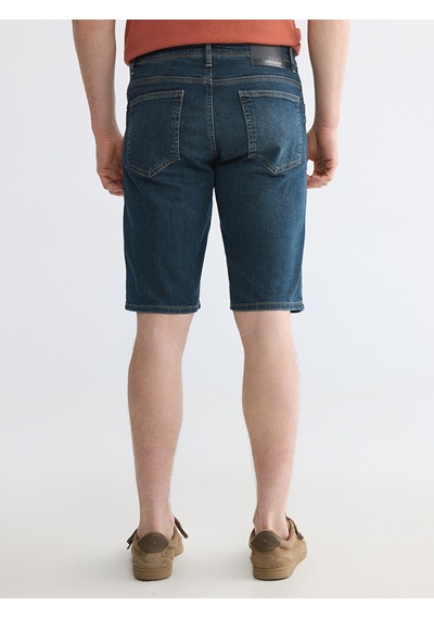 Lcw Jeans Yeşil Regular Fit Erkek Jean Şort