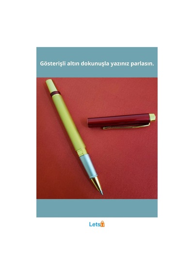 Kutulu Kırmızı Gold Tasarım Roller Kalem Estetik Ve Şık Yazım Deneyimi Çok Renkli