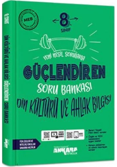 Ankara 8.sınıf Güçlendiren Din Kültürü Ve Ahlak Bil.soru Bankası