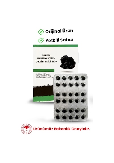 Mumiyo Takviye Edici Gıda 30 Tablet