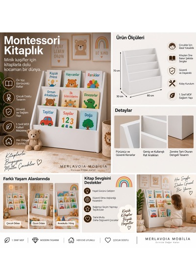 Çocuk Kitaplığı Beyaz