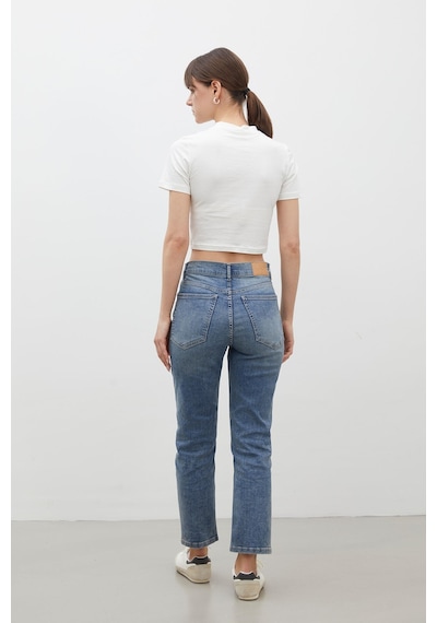 Manuka Bootcut Fıt Denim Pantolon Mavi