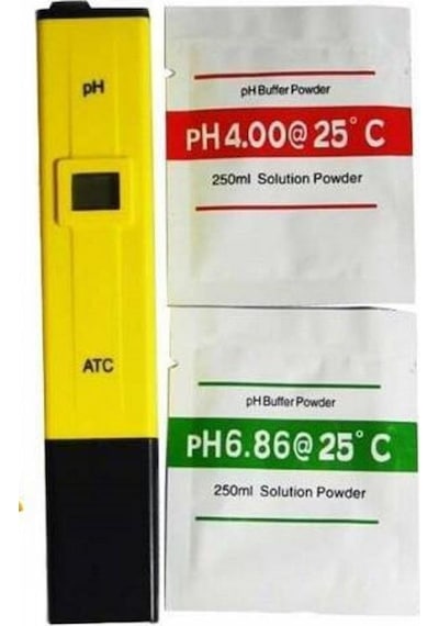Ph Metre Akvaryum Bahçe Havuzu ve Çeşme Suyu Ölçümleri için