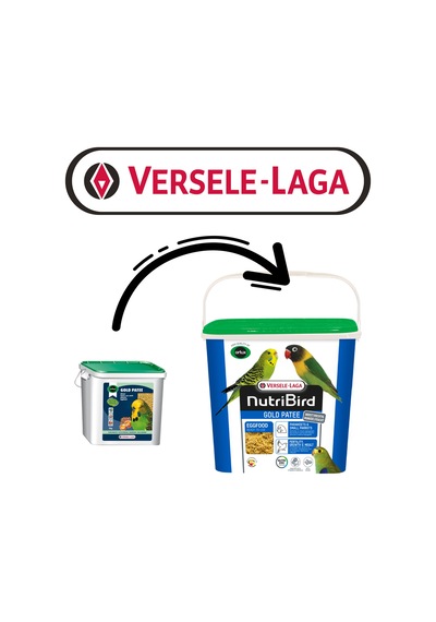 Versele - 528 - Laga Nb Gold Patee Small - Csmtex - Parakeets 5kg