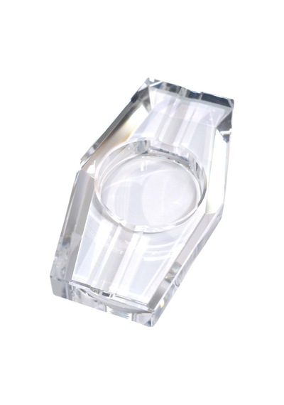 Premiumquality Şeffaf Kristal İkili Puro Küllüğü - Tr9745