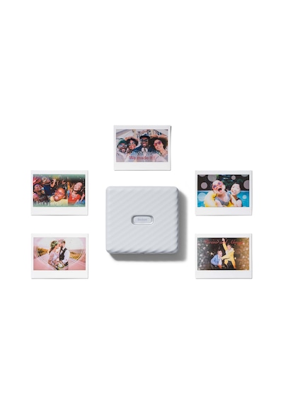 Fujifilm Instax Wide Link Akıllı Yazıcı + 20'li Film + Deri Çanta + Stand 4 Beyaz