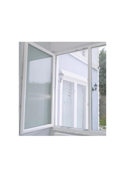 Pencere Sinekliği, Tek Kanat Beyaz Tül Sineklik, Sivrisinek Ağı, Sinek Böcek Tutucu, Aparatlı Cam Sinek Teli, Kolay Montaj 75 Cm
