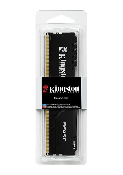 Kingston 32gb 2x16gb Beast Siyah 3200mhz Cl16 Ddr4 Dual Kit Ram