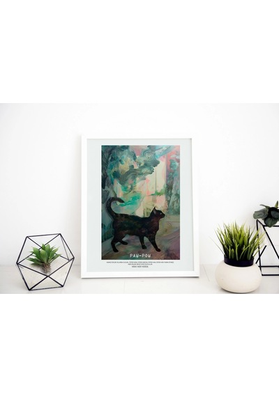 Paw-pow No:16 Art Print