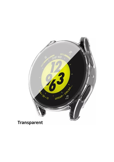 Samsung Watch 7 44mm Uyumlu Silikon 360 Tam Koruma Kasa Ve Ekran Koruyucu