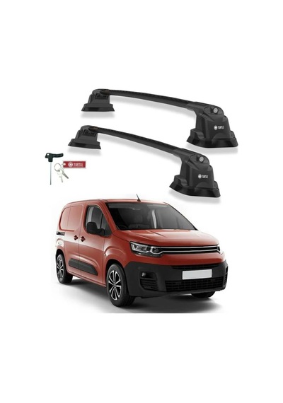 Turtle Citroen Berlingo 2019-2025 Ara Atkı Air3 Siyah