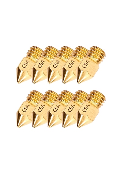 Csa  3D Yazıcı Mk8 Nozzle 1 Mm 10 Adet