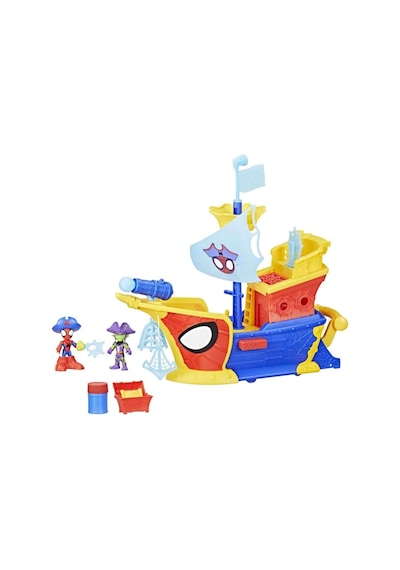 G0666 Spidey Ve İnanılmaz Arkadaşları Webs Ahoy Bubble Ship +3 Yaş
