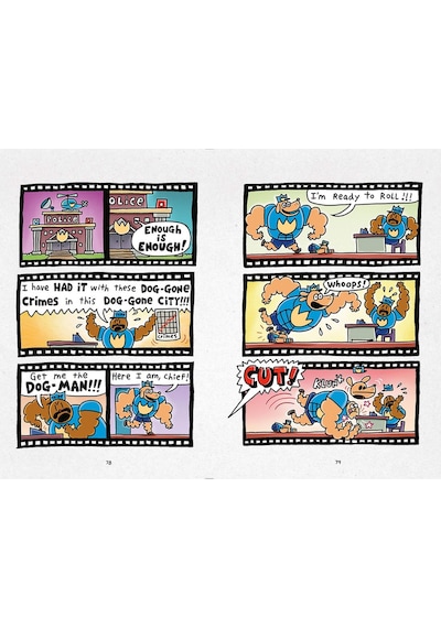 Pilkey Dog Man 4:Dog Man And Cat Kid