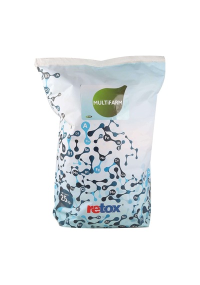 Retox Multifarm Gelişim Ve Verim Artıcı Yem Katkı 25 Kg