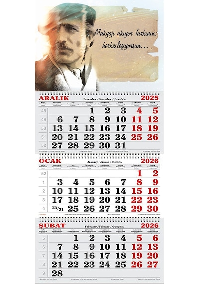 2026 Yılı Gemici Takvimi-özdemir Asaf