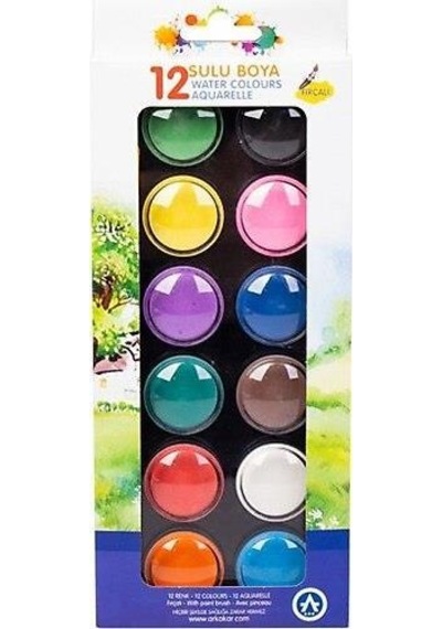 Ark Sulu Boya 12 Renk 1258