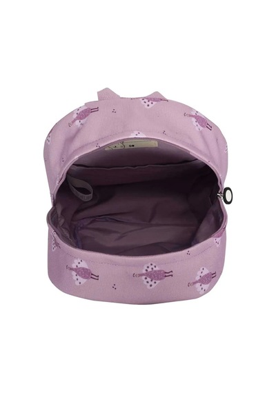 Trixie Print Mrs. Peacock Unisex Desenli Anaokul Sırt Çantası 97-144 Mor