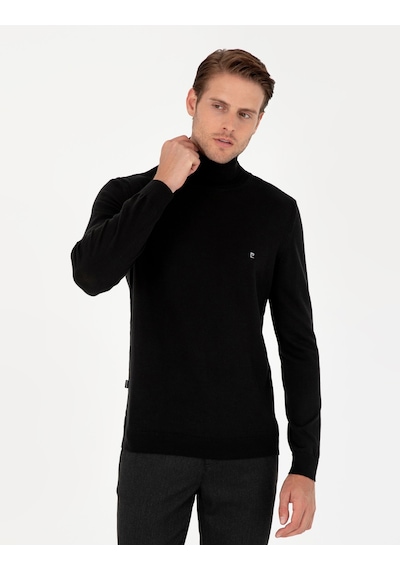 Pierre Cardin Erkek Triko Kazak - Siyah 50296602-VR046
