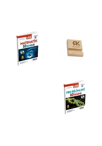 Miray Lgs 8. Sınıf Matematik Ve Fen Bilimleri Denemeleri + Telefon Standı