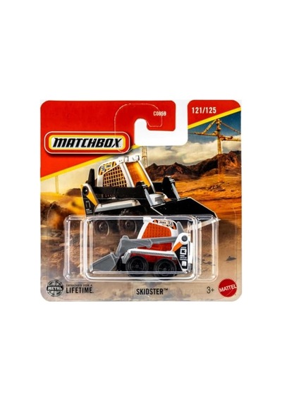 C0859 Matchbox 1:64 Tekli Arabalar Skıdsteer Jbt20