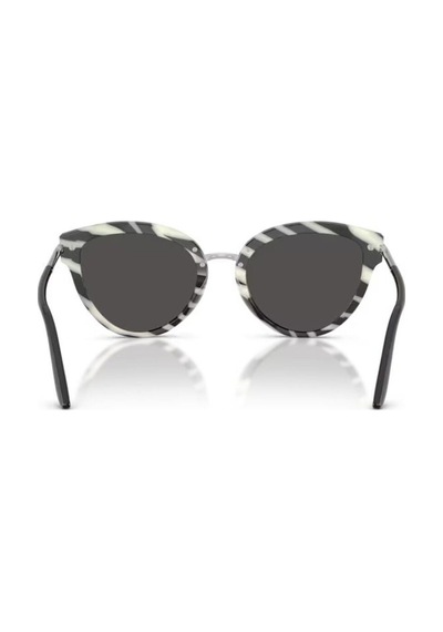 Dolce Gabbana Dg4492 33728g 55 Kadın Güneş Gözlüğü Siyah - Gümüş