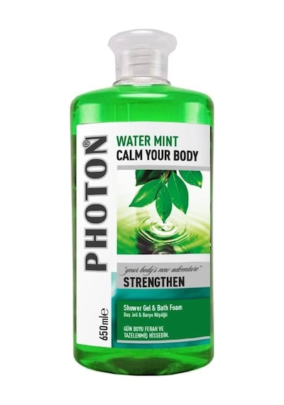 Photon Water Mint Duş Jeli ve Banyo Köpüğü 650 ML