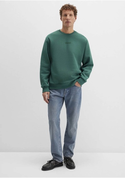 Mavi Jeans Detaylı Yeşil Erkek Sweatshirt M0s10586-71874