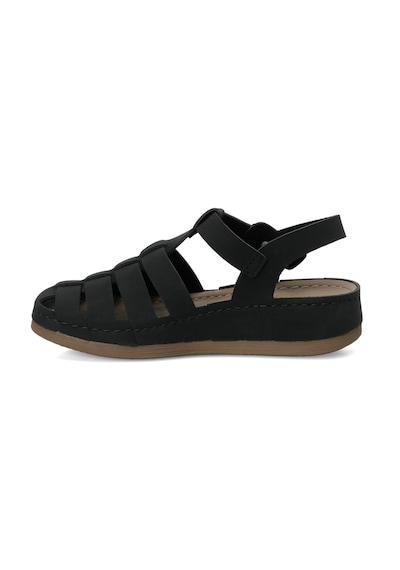 Polaris 167506.z Siyah Kadın Comfort Sandalet 000000000102719450