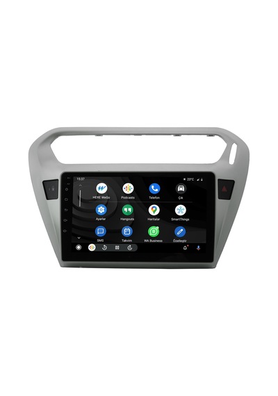 Peugeot 301 2012-2020 Uyumlu 8 Gb Ram 128 Gb Hafıza Android Multimedia Teyp 9"
