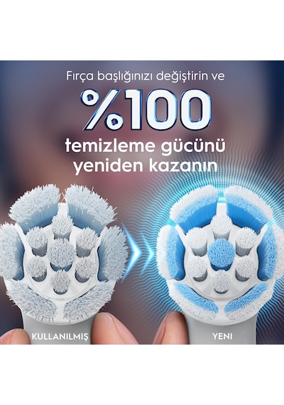Oral-b İo Gentle Care Beyaz Diş Fırçası Yedek Başlığı 4 Adet