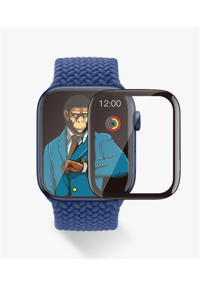 Blueo Apple Uyumlu  Watch 1 2 3 Serisi 42mm 360 Cam Ekran Koruyucu