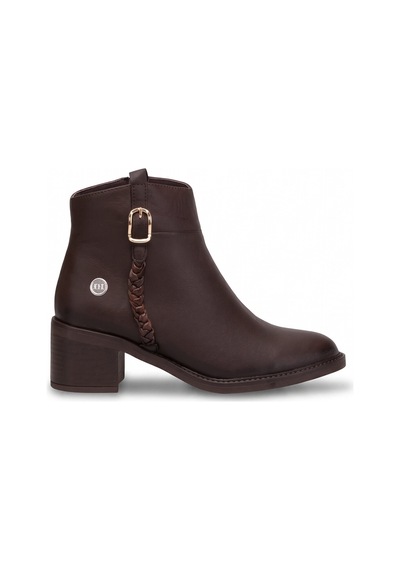 Mamma Mia Mammamia D26kb-8805 Kadın Hakiki Deri Topuklu Bot Kahverengi