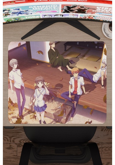 Fruits Basket Anime V5 - 48x40 Xl Gaming Kauçuk Kaymaz Taban Mouse Pad Fare Altlığı