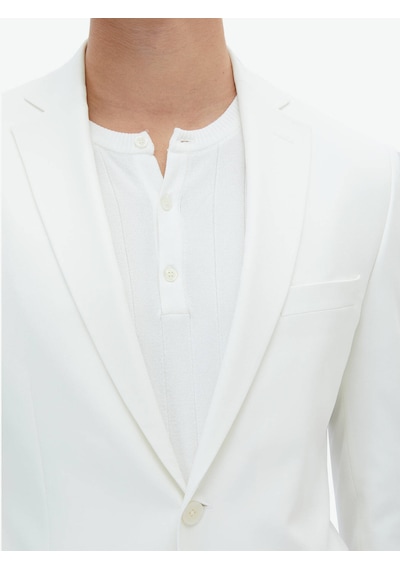 Kip Ekru Düz Slim Fit Takım Elbise Çok Renkli Kip Ekru Düz Slim Fit Takım Elbise Çok Renkli
