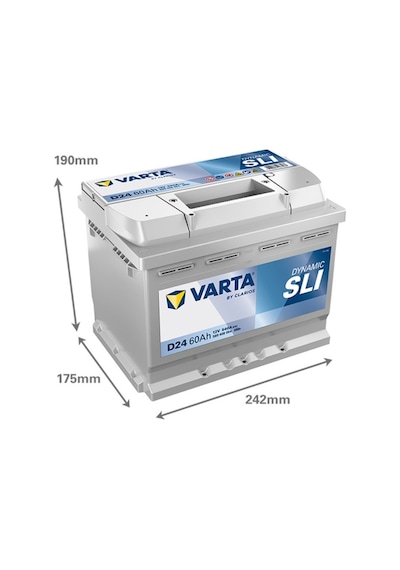 Varta Blue Dynamic D24 12 V 60 Ah 540 Cca Akü - 2025
