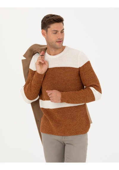 Pierre Cardin Erkek Bej Kazak /triko 50278098-vr011 Bej
