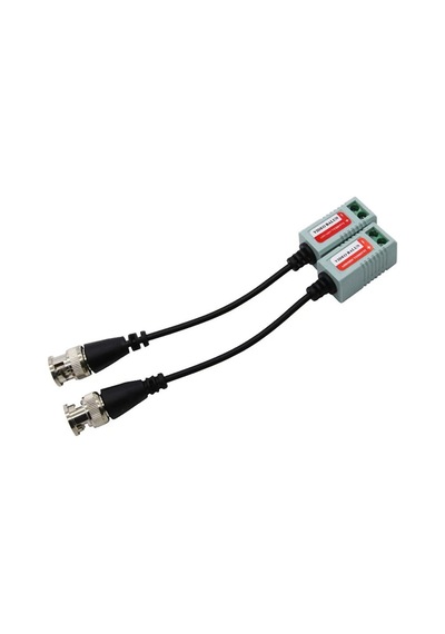 Video Balun Çift BNC Pasif Sinyal Alıcı-Vericileri HD-CVI/TVI/AHD