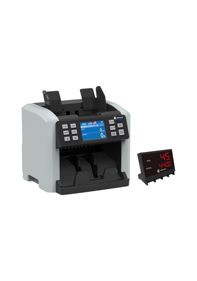 Mühlen Raptor C67 2xcıs Üstten Besleme Karışık Sayma Makinesi Çoklu Ülke Multi Paralar İçin