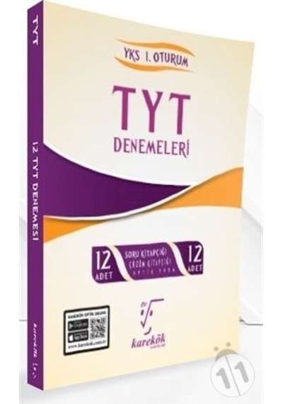 Karekök Yayınları Tyt 12 Deneme