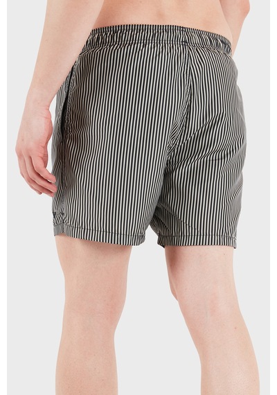 Emporio Armani Çizgili Mayo Short Erkek Deniz Şortu Em000583 Af20445 F1039 Siyah-bej Emporio Armani Çizgili Mayo Short Erkek Deniz Şortu Em000583 Af20445 F1039 Siyah-bej