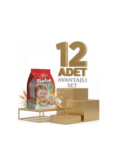 Afia Bebe Bisküvisi Vitamin Katkılı 12x150 Gr